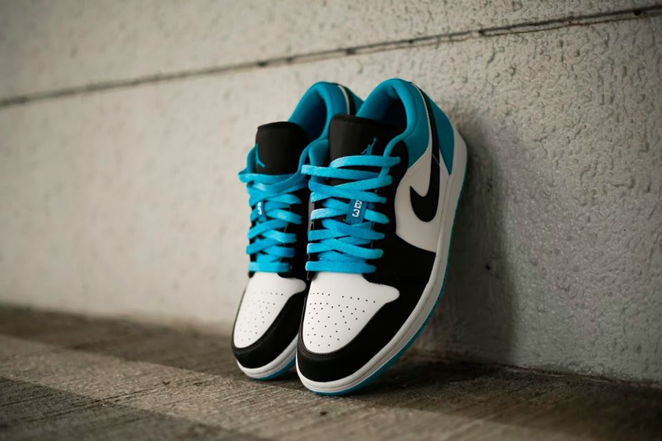 แนะนำรองเท้า Nike Air Jordan 1 LOW SE “LASER BLUE” สนีกเกอร์ทรงในตำนานสุดเท่ มาในโนฟ้า ดำ ขาว ซึ่งเป็นการผสมผสานกันได้อย่างลงตัว