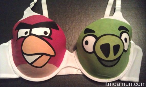 ยกทรง Angry Birds, Angry Birds, ยกทรงนกโกรธ, Angry Birds brazier