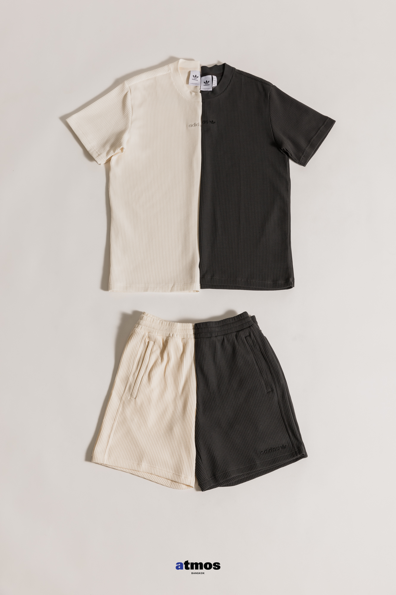 ADIDAS WAFFLE เสื้อผ้าที่จัดเต็มทุกสัมผัสกับผ้าถักลายวาฟเฟิลจาก adidas Original