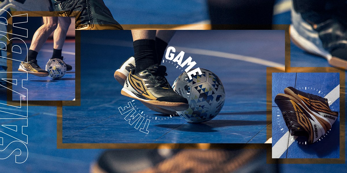 UMBRO Sala BR Pro รองเท้าฟุตซอลผู้ชาย เพื่อการเล่นที่ยอดเยี่ยมบนสนามแข่ง