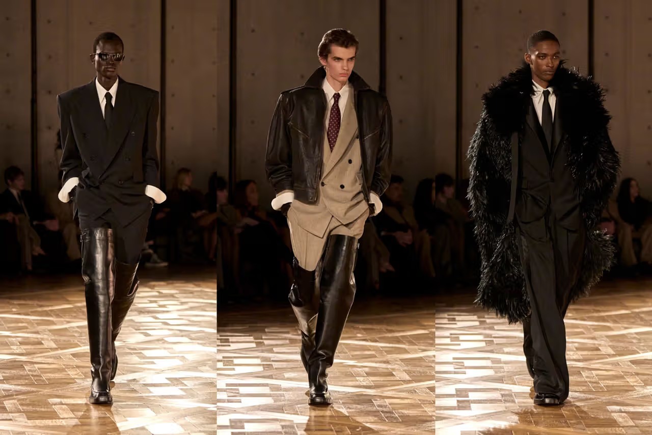 Saint Laurent FW25 กับสไตล์ที่ดึงดูดความต่าง มินิมอลแต่ทรงพลัง
