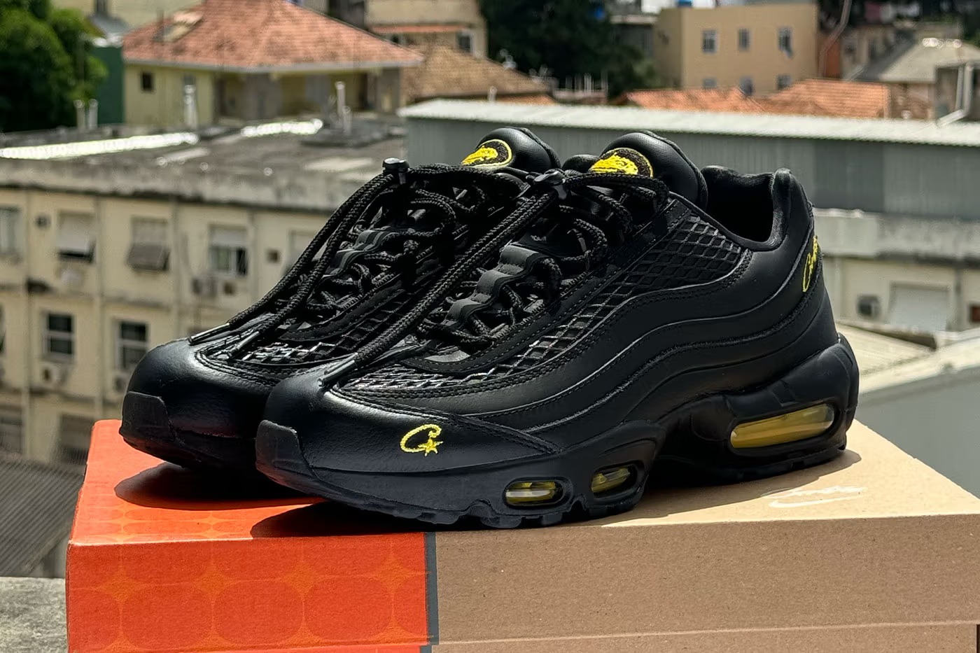 เปิดลงทะเบียนแล้ว! สนีกเกอร์ Corteiz x Nike Air Max 95 “Honey Blacks” สีดำหวานเจี๊ยบ ลิมิเต็ดสุดๆ