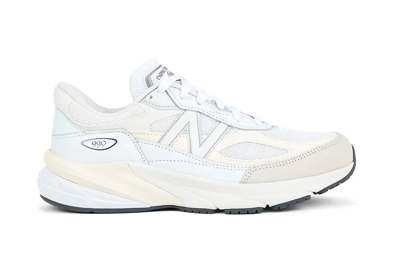 New Balance 990v6 MADE in USA สีขาว Sea Salt เท่ เนี้ยบ คลีนแบบมีคลาส!